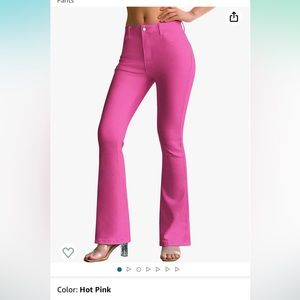 roswear Womens Mid Waist Bell Bottom Stretchy Flare Jeans Pants Medium
